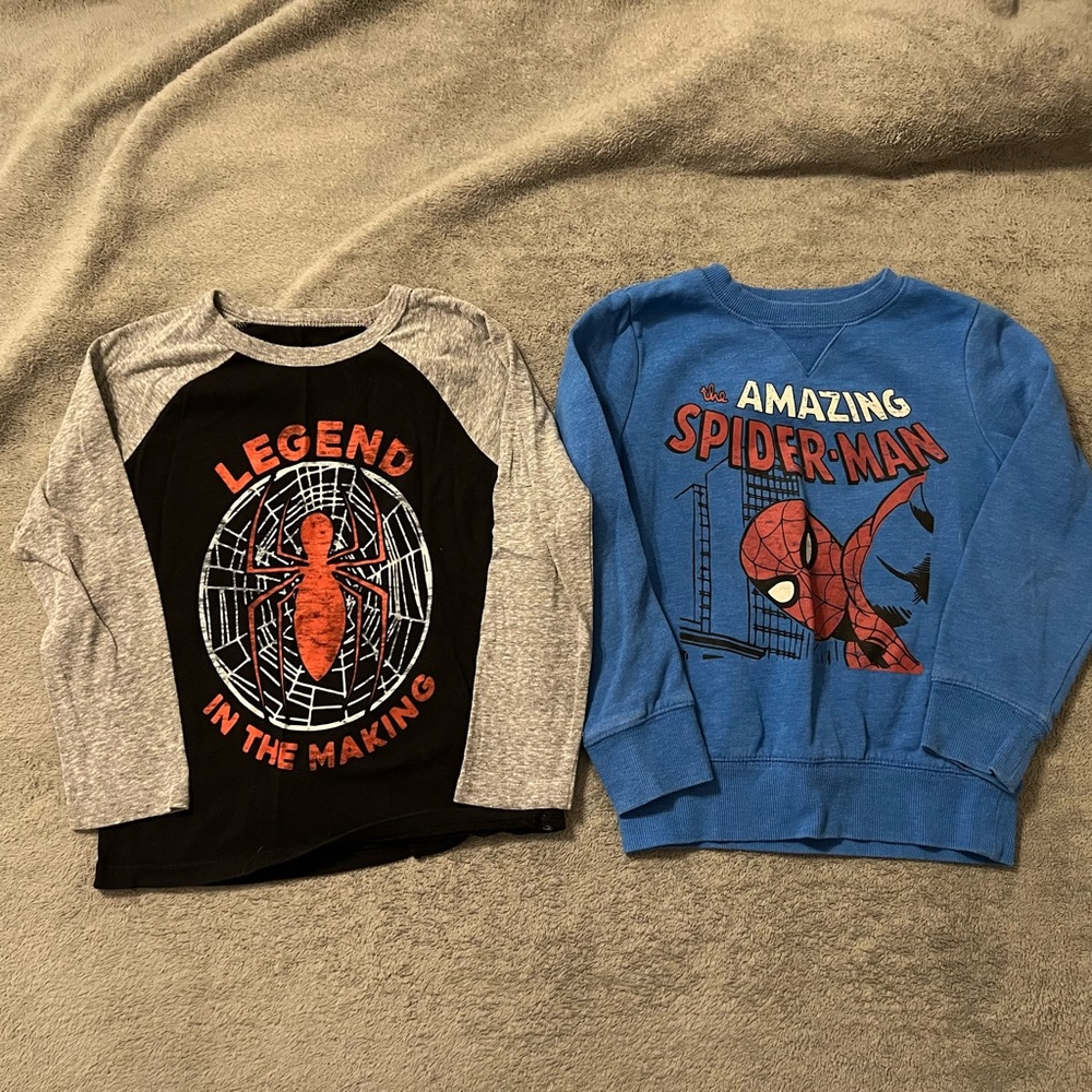 Spider-Man Sweatshirt & Tshirt
